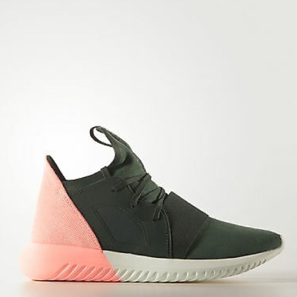 Adidas Tubular Defiant Green & Pink RARE